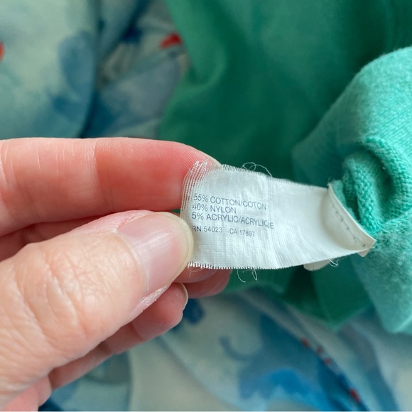 Gap teal cardigan size medium - Picture 6 of 6